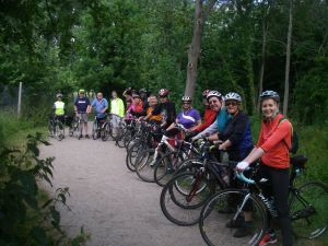 Some Kingston Cyclists on a two part ride