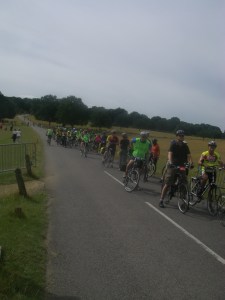 Richmond park feeder ride to Freewheel