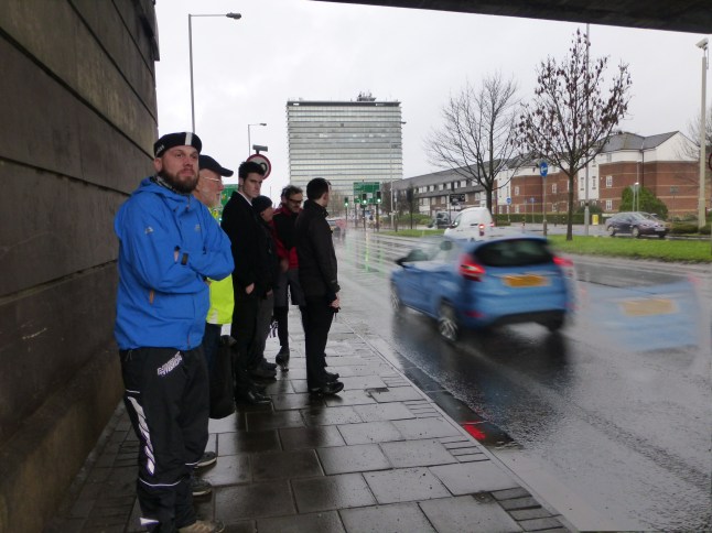 Tolworth station site visit