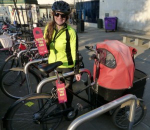 Bike tagging in Kingston